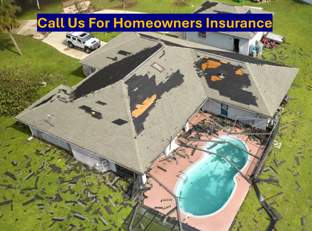 home damaged by a storm