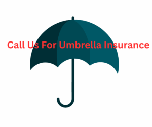 Umbrella with words on it for umbrella insurance